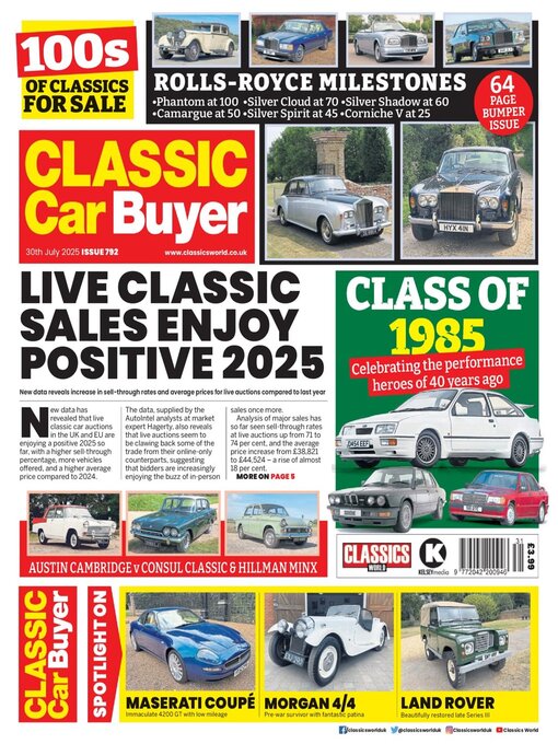 Title details for Classic Car Buyer by Kelsey Publishing Ltd - Available